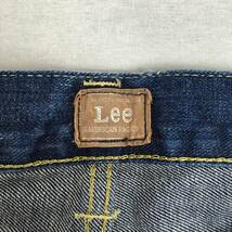 Lee × AMERICAN RAG CIE リー アメリカンラグシー LB0007 日本製 デニム パンツ ジーンズ W32 ジップフライ ユーズド加工_画像9