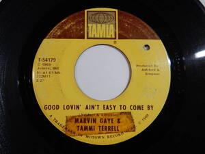 Marvin Gaye Good Lovin' Ain't Easy To Come By / Satisfied Feelin' Tamla US T-54179 200877 SOUL ソウル レコード 7インチ 45