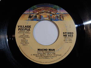 Village People Macho Man / Key West Casablanca US NB 922 200898 SOUL DISCO ソウル ディスコ レコード 7インチ 45