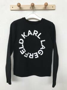 KARL LAGERFELD KIDS カールラガーフェルド キッズ/レディース ロゴ入りスウェットシャツ size 16/162cm