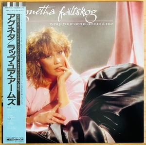 LP■SOUL/DISCO/AGNETHA FALTSKOG/WRAP YOUR ARMS AROUND ME/DISCOMATE DSP-5119/国内83年ORIG OBI/帯 準美/ABBAメンバーのアグネッタSOLO