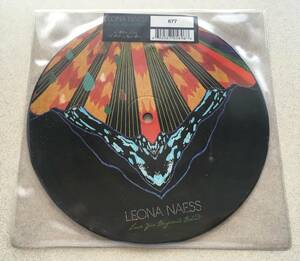 Leona Naess「Leave Your Boyfriends Behind」7インチレコード ピクチャー盤 ナンバリング入り レオナ・ネス Ryan Adams