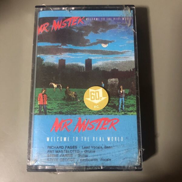 ミスター・ミスター welcome to the real world 輸入盤カセットテープ▲【シールド新品】