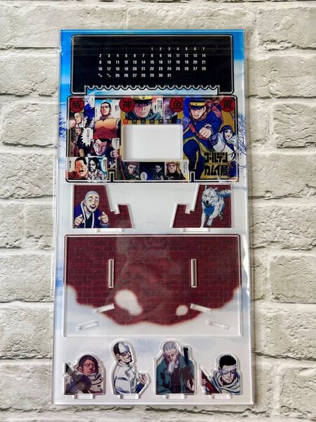 ゴールデンカムイ 金カム ゴールデンカムイ展 グッズ付きチケット特典 アクリル万年カレンダー