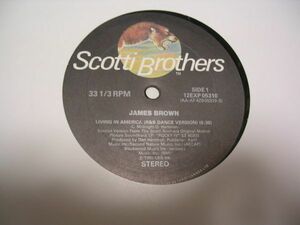 ●DISCO DANCE 12inch●James Brown / Living In America