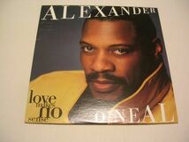 ●R&B 12inch●ALEXANDER O'NEAL / LOVE MAKES NO SENSE_画像1