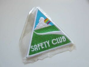 SAFETY CLUB セーフティクラブ ミーティング 日本 ワッペン/ビンテージ 自動車 バイク オートバイ レーシング F1 82