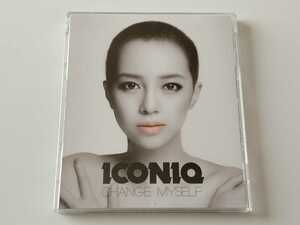 【DVD付限定盤】ICONIQ 伊藤ゆみ / CHANGE MYSELF CD/DVD 2枚組 AVEX RZCD46406/B 2010年リリース,VERBAL(m-flo),EXILE ATSUSHI,