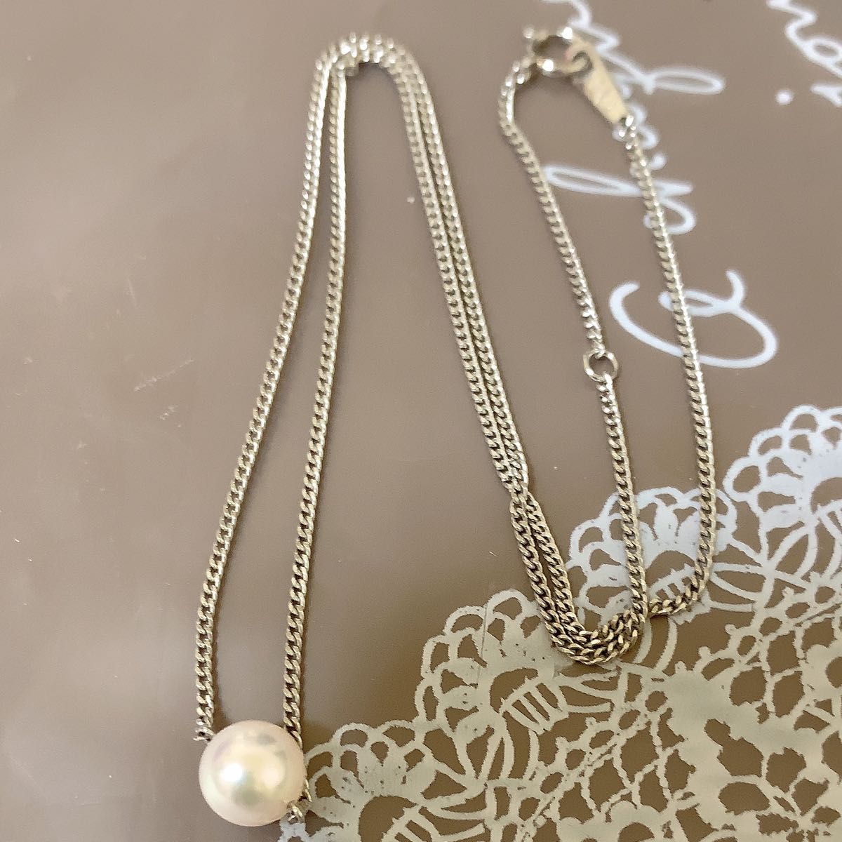 純プラチナ ペタルグラデーションネックレス disolo.com.br