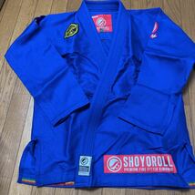 柔術着 SHOYOROLL Batch #71 Competitor Retro (Blue) ショーヨーロールA1L青_画像2