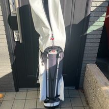 le coq sportif ルコックスポルティフ Golf CADDIEBAG キャディバッグ QQ1258_画像2