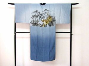  reuse corner * men's long kimono-like garment *130cm*N6262