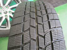 希少！トヨタ純正 30アルファード！6.5J 17インチ +33 114.3/5H +グッドイヤー製 225/60R17 イボ残り2019年製新品溝スタッドレス４本_画像6