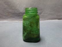 （５−２）「育蚕條桑水揚器」蚕用桑の木枝を新鮮に保つための瓶びんビン　古いガラスです。割れヒビはありません　検：養蚕機織り繊維産業_画像4