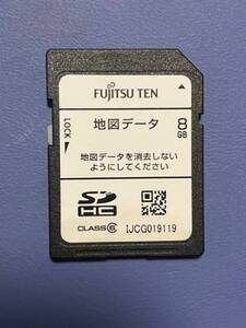 ◆イクリプス FUJITSU TEN AVN-G05 地図データ SDカード◆111610t