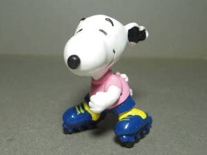 ピーナッツ SNOOPY スヌーピー PVCフィギュア インラインスケート Schleich