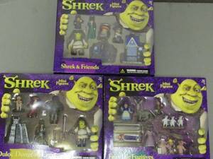 Shrek シュレック ミニフィギュア 3箱セット McFARLANE