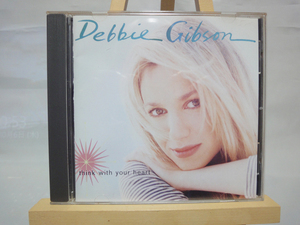 【CD：デビー・ギブソン】アルバム：THINK WITH YOUR HEART（直輸入盤） / Debbie Gibson（中古・保管品）★送料無料★