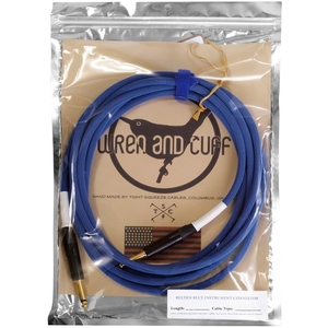 【アウトレット】【保証対象外】 Wren and Cuff　Belden Blue Cable 3.6m S/Sプラグ / a34777