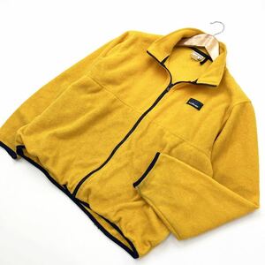 90s ☆ エルエルビーン ☆ L.L.Bean イエロー フリース フルジップ ジャケット レディース M レトロ アウトドア アメカジ 古着MIX■DC180