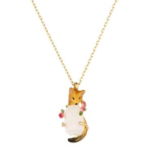 狐のネックレス