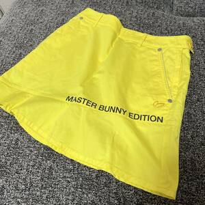  beautiful goods MBE master ba knee by Pearly Gates skirt yellow 