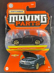 MATCHBOX マッチボックス MBX MOVING PARTS 2016 CHEVY CAMARO シェビー カマロ 1/64 黒