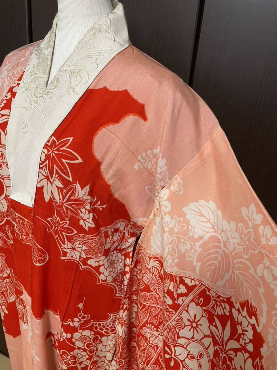 夏物 本場黄八丈 夏黄八 西條吉広 黒八丈 格子 証紙付き 未使用m-3s690