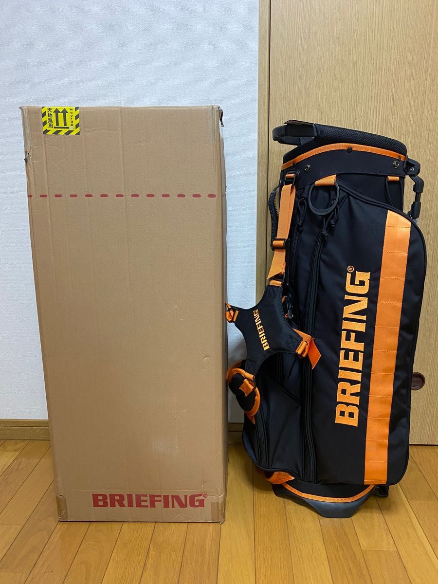 新品 CR-4 NAGOYA ブリーフィング キャディバッグ ゴルフバック