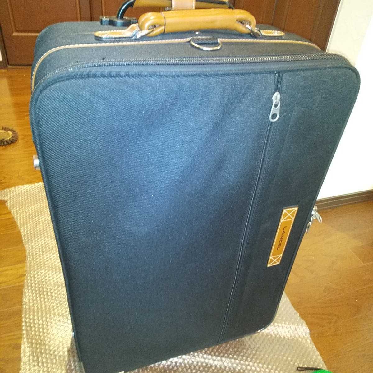 未使用 レア ランセル LANCEL 旅行バック 特大 リニューアル htckl