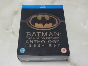 BATMAN THE MOTION PICTURE ANTHOLOGY 4作セット UK版 Blu-ray