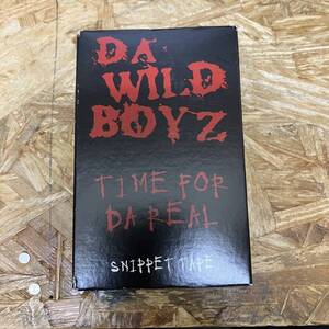 イ HIPHOP,R&B DA WILD BOYZ - TIME FOR DA REAL シングル TAPE 中古品