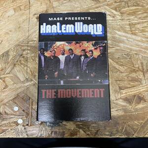 イ HIPHOP,R&B HARLEM WORLD - THE MOVEMENT シングル TAPE 中古品