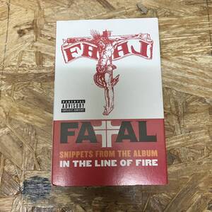 オ HIPHOP,R&B FATAL - SNIPPETS FROM THE ALBUM シングル TAPE 中古品