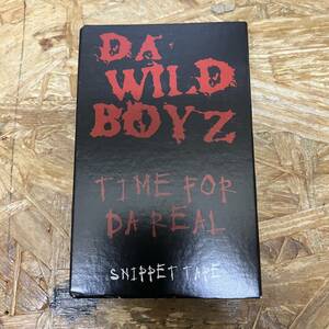 オ HIPHOP,R&B DA WILD BOYZ - TIME FOR DA REAL ANIPPET TAPE TAPE シングル 中古品