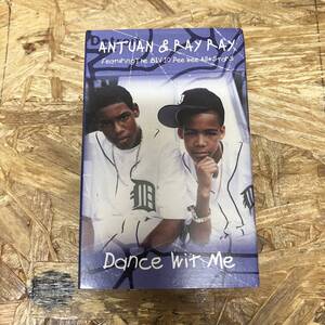 オ HIPHOP,R&B ANTUAN & RAY RAY - DANCE WIT ME INST,シングル TAPE 中古品