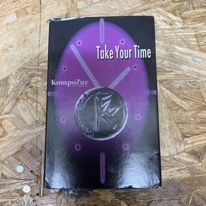 オ HIPHOP,R&B KOMPOZUR - TAKE YOUR TIME シングル TAPE 中古品