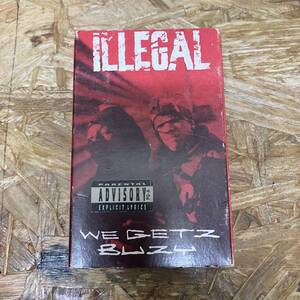 オ HIPHOP,R&B ILLEGAL - WE GETZ BUZY INST,シングル! TAPE 中古品