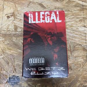 オ HIPHOP,R&B ILLEGAL - WE GETZ BUZY INST,シングル!! TAPE 中古品