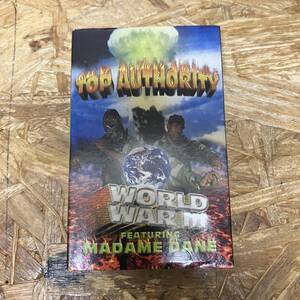 オ HIPHOP,R&B TOP AUTHORITY WORLD WAR III INST,シングル TAPE 中古品