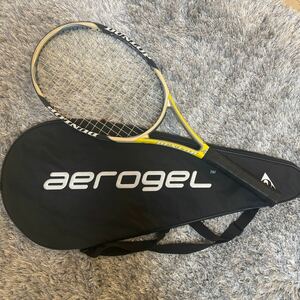 テニスラケット　硬式　DUNLOP aerogel 5HUNDRED ダンロップ　エアロジェル 500 ラケットカバー付