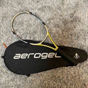 テニスラケット　硬式　DUNLOP aerogel 5HUNDRED ダンロップ　エアロジェル 500 ラケットカバー付