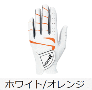  new goods # free shipping # Dunlop # Srixon #GGG-S014# white | orange #25CM#2 sheets # natural leather . synthetic leather. combination ., superior Fit 