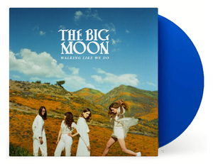 未開封 ザ・ビッグ・ムーン Walking Like We Do 見開きジャケ仕様限定帯付きブルーカラーLP The Big Moon Rough Trade Limited Edition