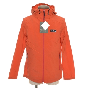 *361181 unused goods WILD THINGS Parker *HOODED JACKETf- dead jacket water-repellent nylon WT17003N size S men's orange 