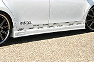 乱人 プリウスα ZVW40/41W サイドステップスポイラー 未塗装 RANDO RANDO Style 乱人スタイル