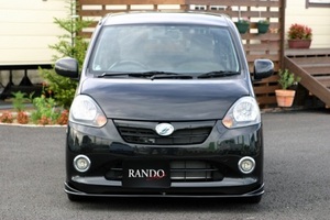 乱人 ミライース フロントハーフスポイラー 未塗装 RANDO RANDO Style 乱人スタイル