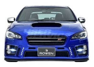 ロウェン WRX STI S4 VAB VAG 前期 フロントバンパー FRP 未塗装 1S006A00 ROWEN PREMIUM Edtion プレミアムエディション