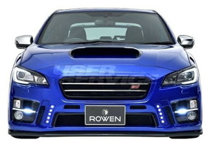 ロウェン WRX STI S4 VAB VAG 前期 フロントグリル FRP 未塗装 1S006C00 ROWEN PREMIUM Edtion プレミアムエディション