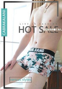  free shipping trunks man underwear Rollei z pants rug bread .... hammock trunks trunks cotton H0088 white L